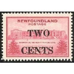 newfoundland stamp 268 memorial university college 1946