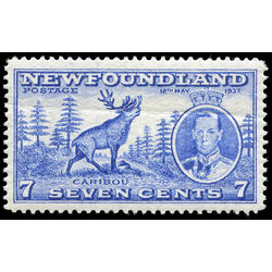 newfoundland stamp 235 caribou 7 1937 m vfnh 001