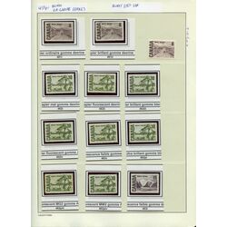 canada centennial definitives collection 1967 73