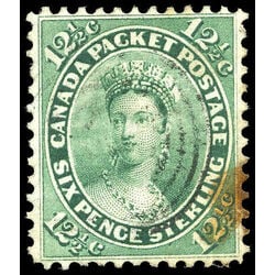 canada stamp 18 queen victoria 12 1859 u vf 011