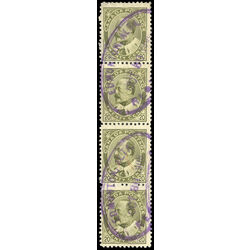 canada stamp 94 edward vii 20 1904 u f strip 015