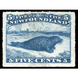 newfoundland stamp 40 harp seal 5 1876 m vf ng 013