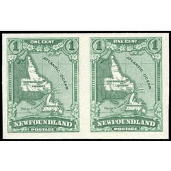 newfoundland stamp 163c map of newfoundland 1929