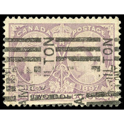 canada stamp 62 queen victoria diamond jubilee 2 1897 U DEF 029