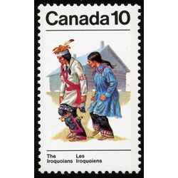 canada stamp 581ii iroquoian couple 10 1976