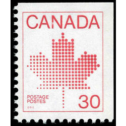 canada stamp 945i maple leaf 30 1982