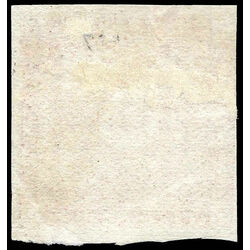 newfoundland stamp 5 pence first issue 5d 1857 M VF 012