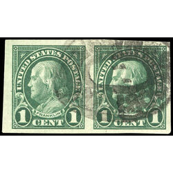 us stamp postage issues 575 franklin 1 1923 u 001