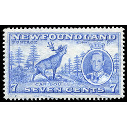 newfoundland stamp 235 caribou 7 1937 m vf 002