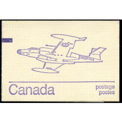 canada stamp bk booklets bk76 caricature definitives 1976 M VFNH 001