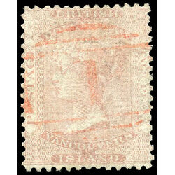 british columbia vancouver island stamp 2a queen victoria 2 d 1860 u vf 015
