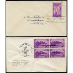 8 united states early first day covers 1936 1940