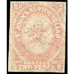 newfoundland stamp 17i 1861 third pence issue 2d 1861 m f vf 003