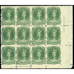 nova scotia stamp 11 queen victoria 8 1860 pb 004