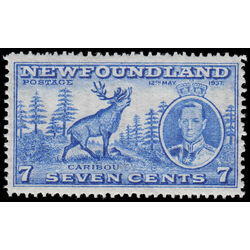 newfoundland stamp 235i caribou 7 1937 m vfnh 001