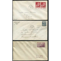 10 united states early first day covers 1934 1941