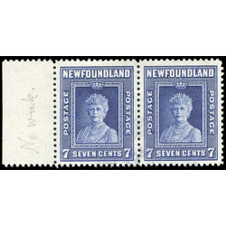 newfoundland stamp 248ii queen mary 7 1938