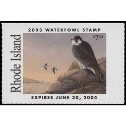 us stamp rw hunting permit rw ri15 rhode island old squaws 7 50 2003