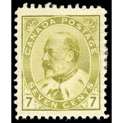 canada stamp 92ii edward vii 7 1903 m vf 010