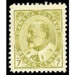 canada stamp 92ii edward vii 7 1903 m vf 011
