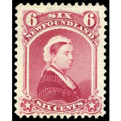 newfoundland stamp 36 queen victoria 6 1894 m vf ng 004