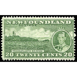 newfoundland stamp 240ii cape race 20 1937 m f 001