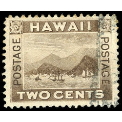 us stamp postage issues hawa75 view of honolulu 2 1894