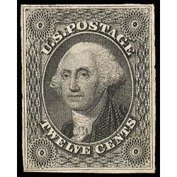 us stamp postage issues 17 washington 12 1851