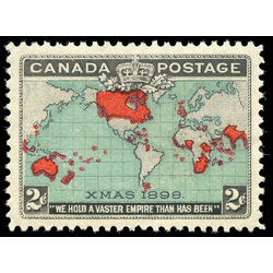 canada stamp 86b imperial penny postage christmas 2 1898 M VFNH 003