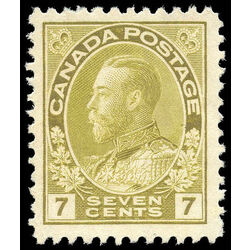 canada stamp 113 king george v 7 1912 m vfnh 003