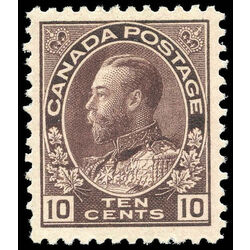 canada stamp 116 king george v 10 1912 m vf 008