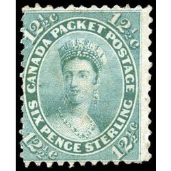 canada stamp 18a queen victoria 12 1859
