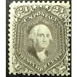 us stamp postage issues 78 washington 24 1861