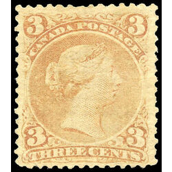 canada stamp 25 queen victoria 3 1868 m vf 020