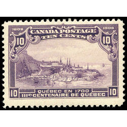 canada stamp 101 quebec in 1700 10 1908 m vfnh 010