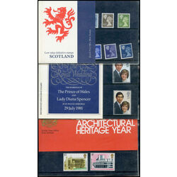 12 great britain thematic collections