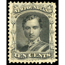 newfoundland stamp 27a prince albert 10 1866 m vf 004