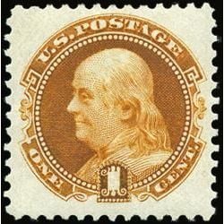 us stamp postage issues 123 franklin 1 1875