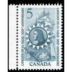 canada stamp 446i cavelier de la salle 5 1966