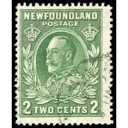 newfoundland stamp 186 king george v 2 1932 u f 003