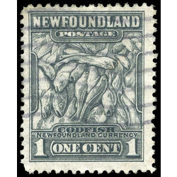 newfoundland stamp 253 codfish 1 1942 u f offset 001