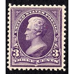 us stamp postage issues 268 jackson 3 1895