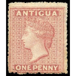 antigua stamp 2 queen victoria 1p 1863