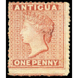 antigua stamp 2 queen victoria 1p 1863 m 002