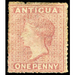 antigua stamp 2 queen victoria 1p 1863 m 003