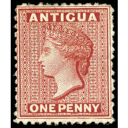 antigua stamp 5 queen victoria 1p 1872