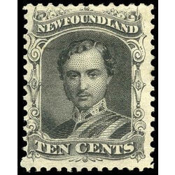 newfoundland stamp 27a prince albert 10 1866 m f vf 005