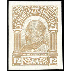 newfoundland stamp 96p king edward vii 12 1910 m vfnh 001