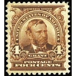 us stamp postage issues 303 grant 4 1902