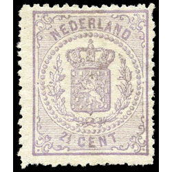 netherlands stamp 22 coat of arms 2 1870